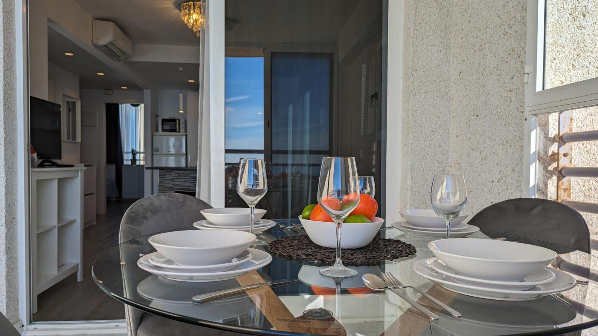 בנידורם Tropic Mar Sea View Apartments מראה חיצוני תמונה
