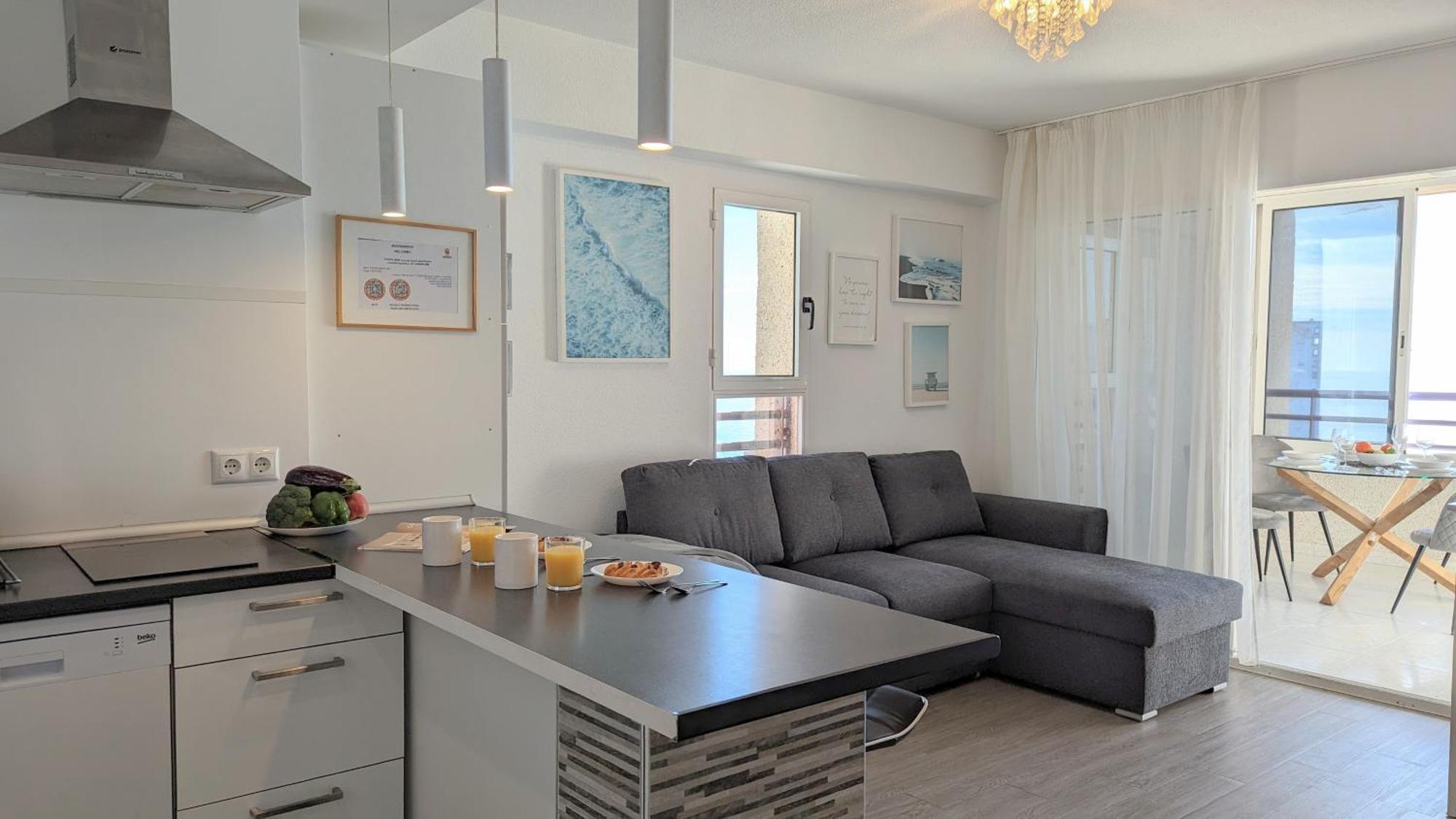 בנידורם Tropic Mar Sea View Apartments מראה חיצוני תמונה